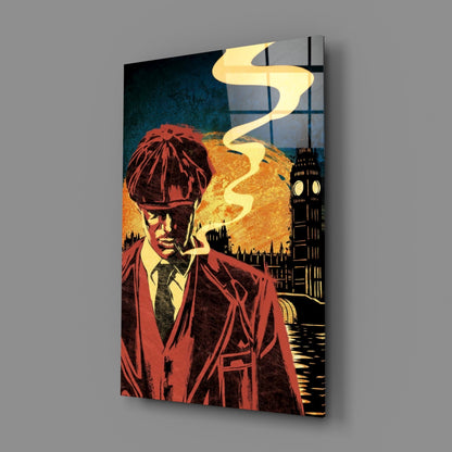 1920s Gangster Crew Glass Wall Art