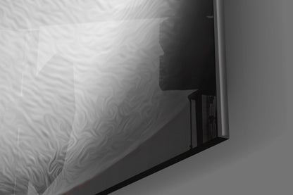 Burn the Money Glass Wall Art