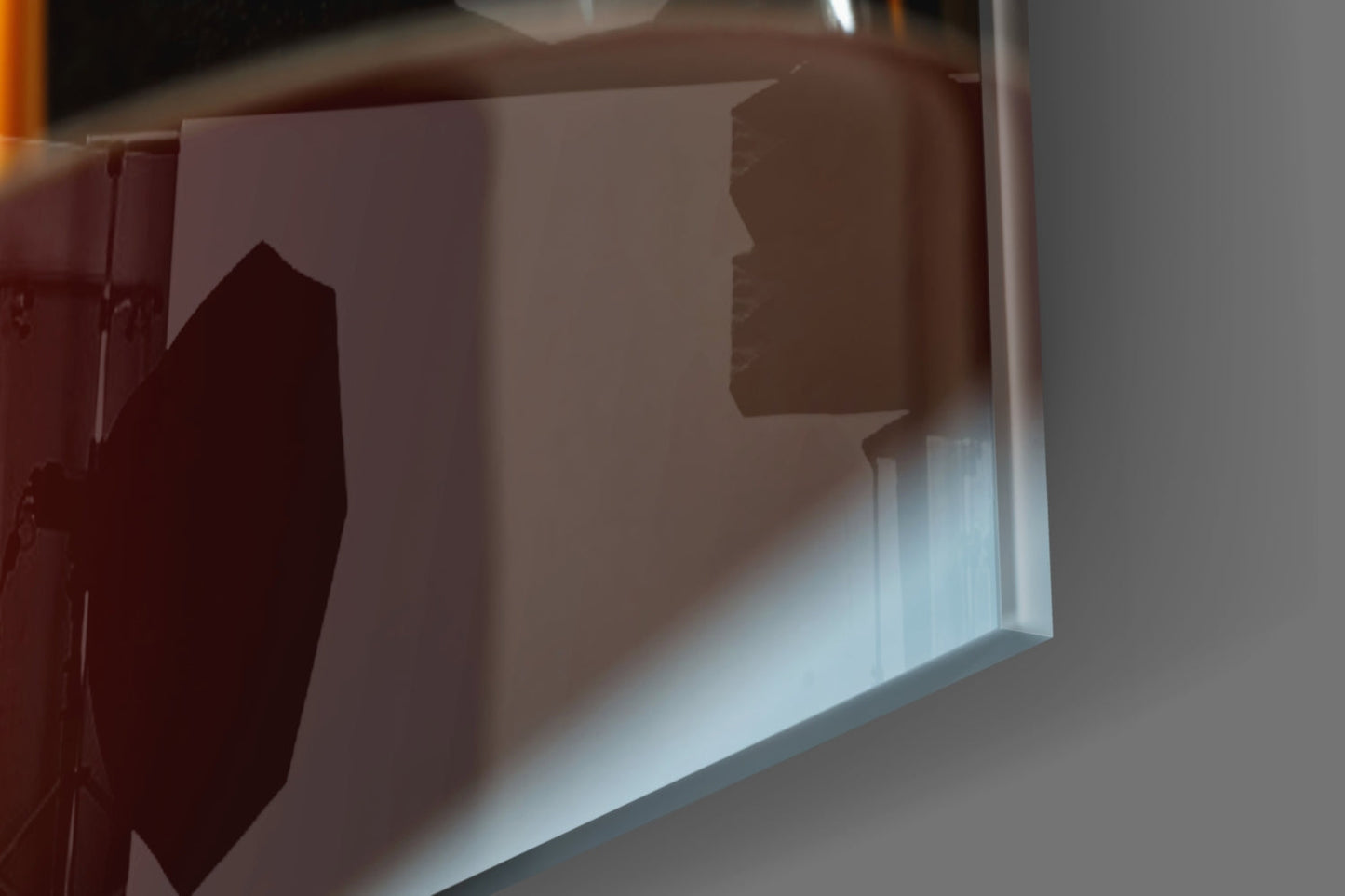 Espresso Pour Glass Wall Art