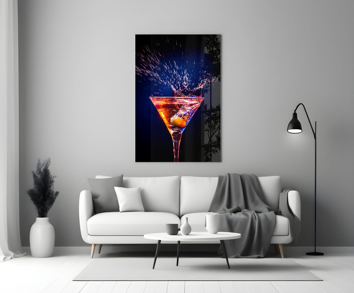 Cocktail Glass Wall Art