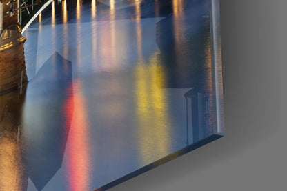 Frankfurt Skyline Glass Wall Art