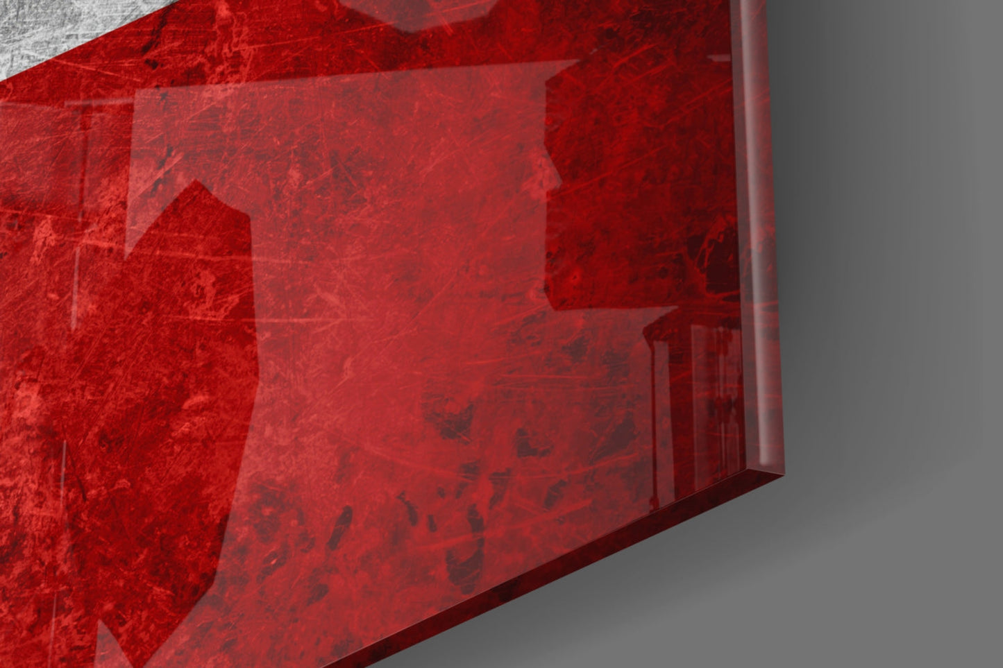 Norway Flag Glass Wall Art