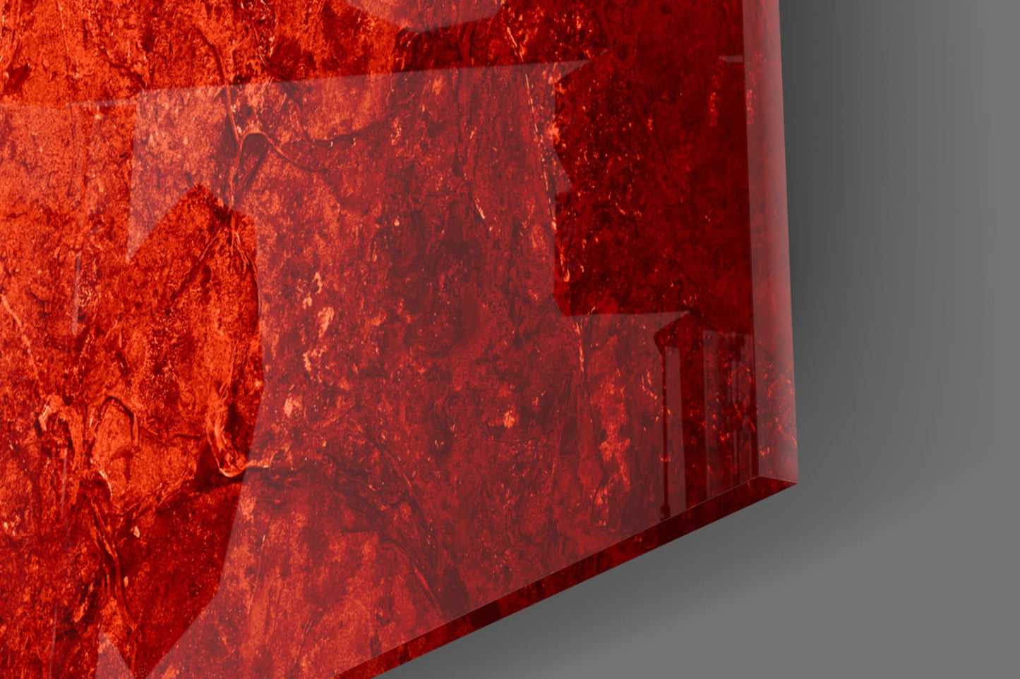 Flag of Norway Rustic Stone Glass Wall Art