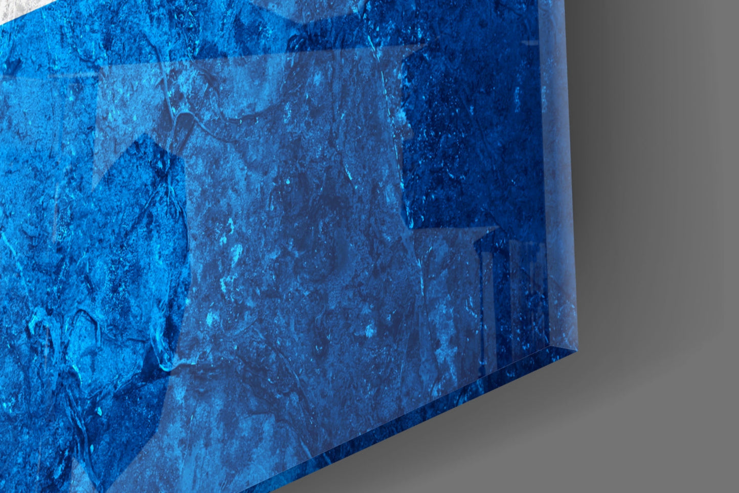 Flag of Paraguay Weathered Stone Glass Wall Art
