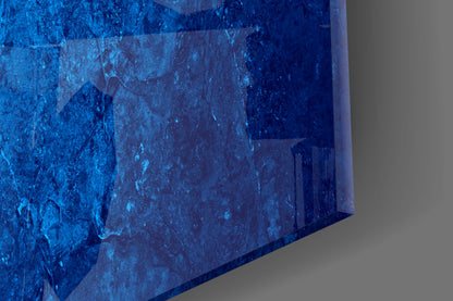 Flag of Dominican Republic Glass Wall Art