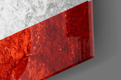 Puerto Rico Flag Glass Wall Art