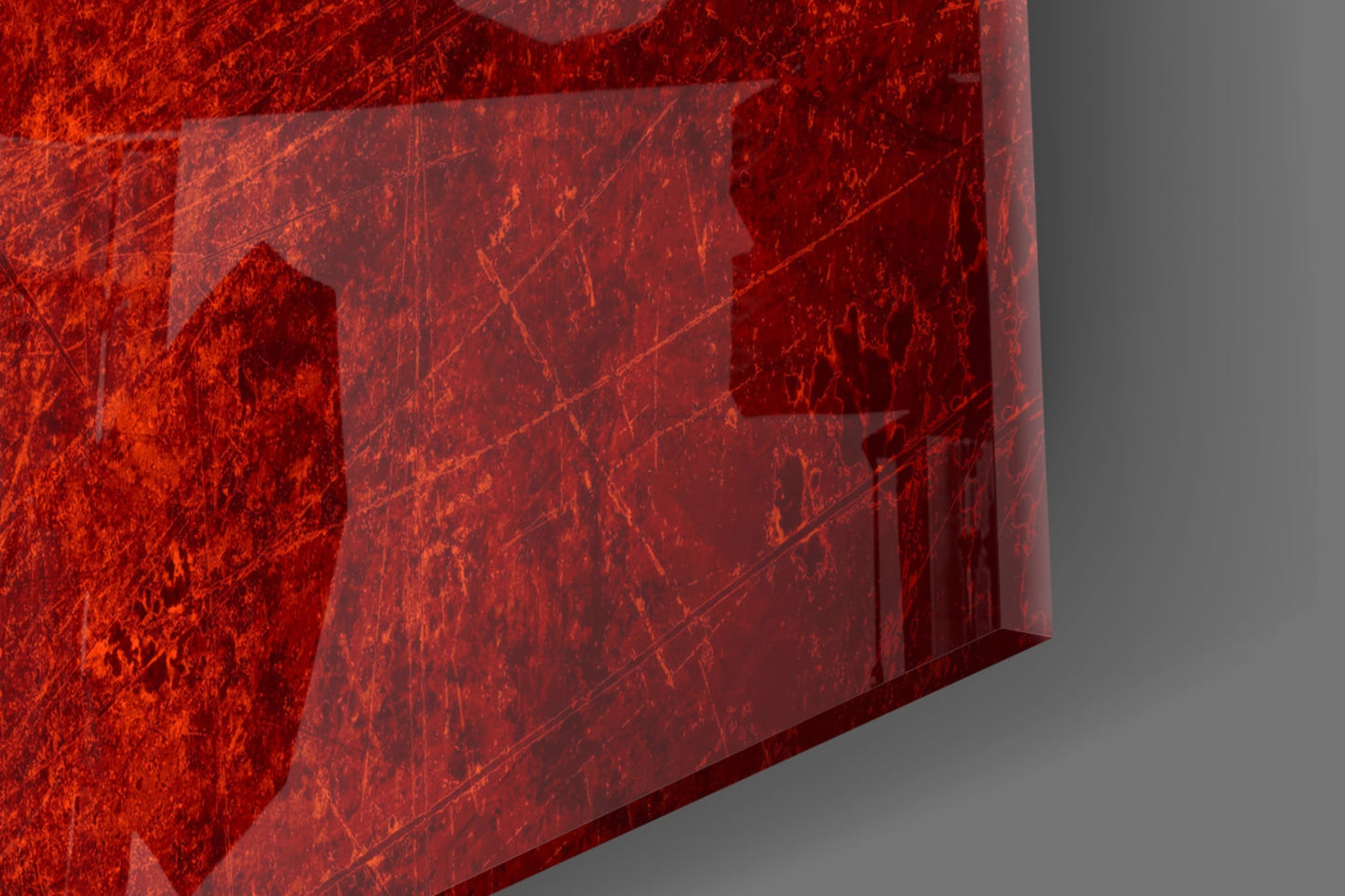 Switzerland Flag Glass Wall Art