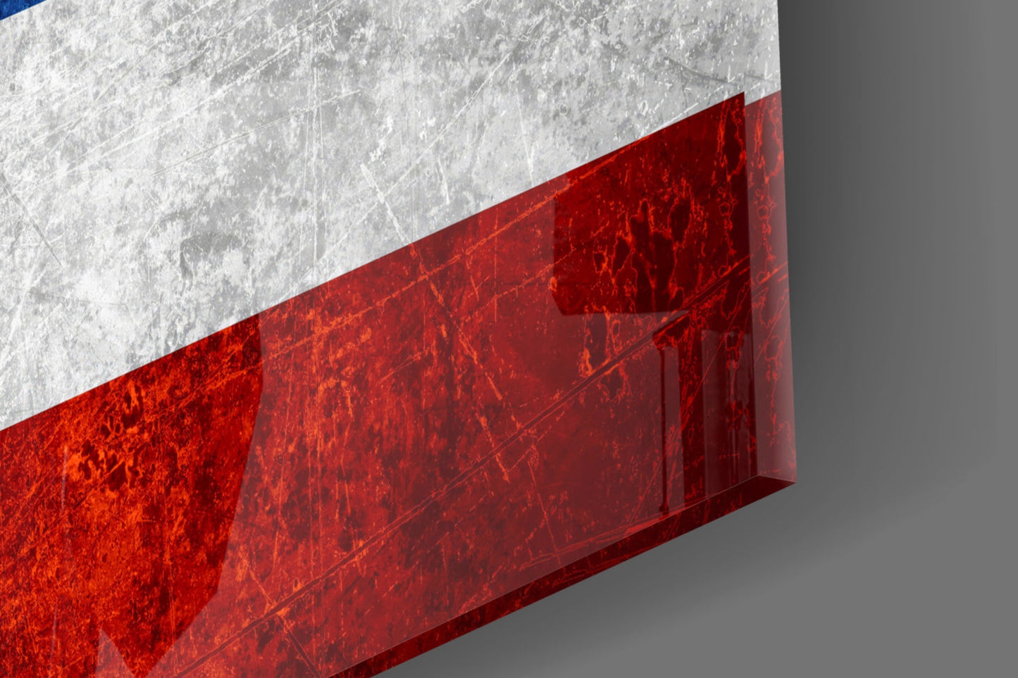 Flag of Thailand Glass Wall Art