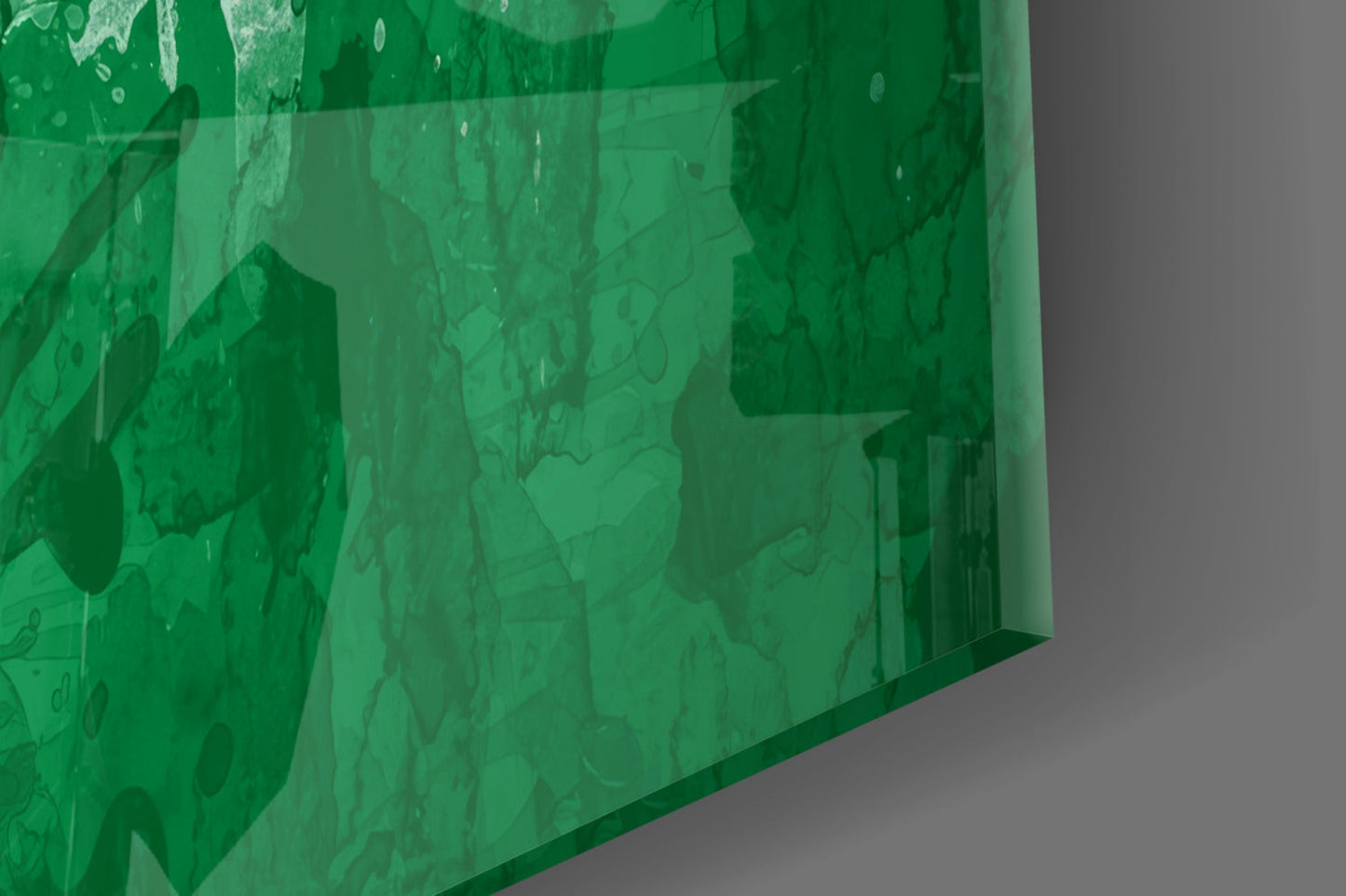 Palestinian Flag Glass Wall Art
