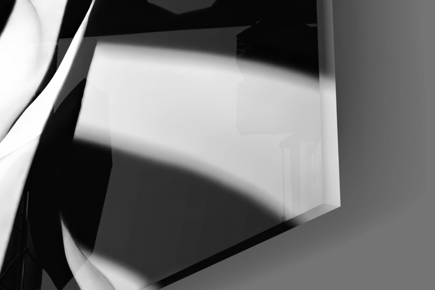 Censored Portrait Glass Wall Art