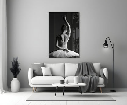 Ballerina Glass Wall Art