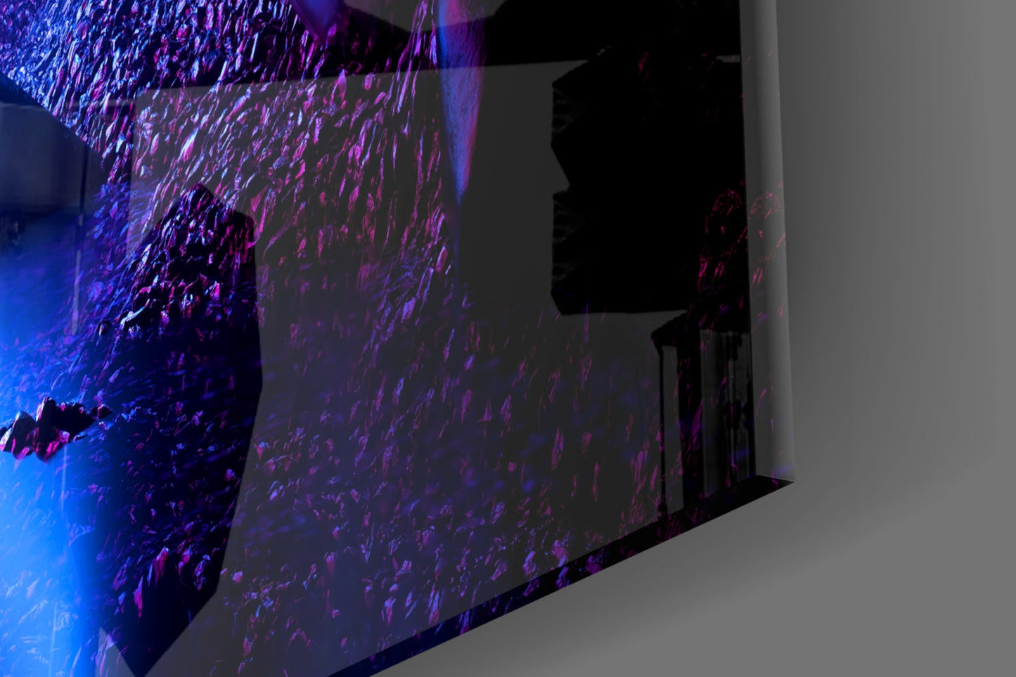 Synthwave Dreamscape Glass Wall Art