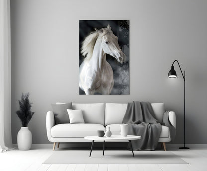 Horse Glass Wall Art