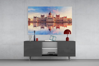 Hungarian Parliament Glass Wall Art