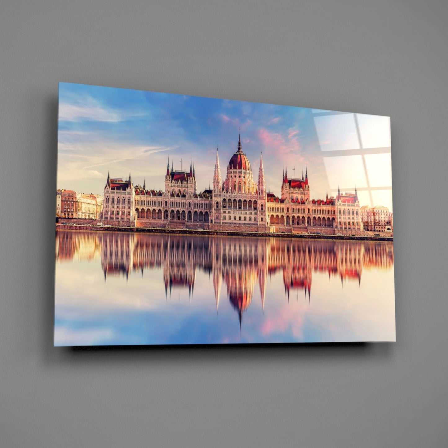 Hungarian Parliament Glass Wall Art