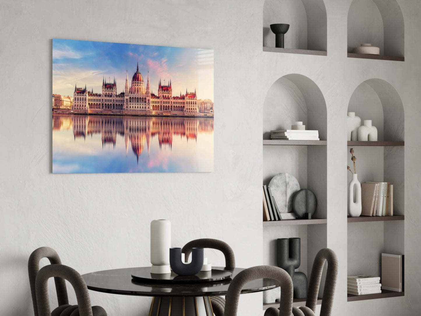 Hungarian Parliament Glass Wall Art