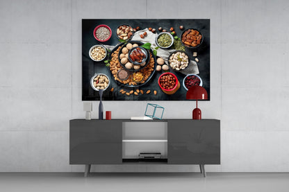 Mixed Nuts Glass Wall Art
