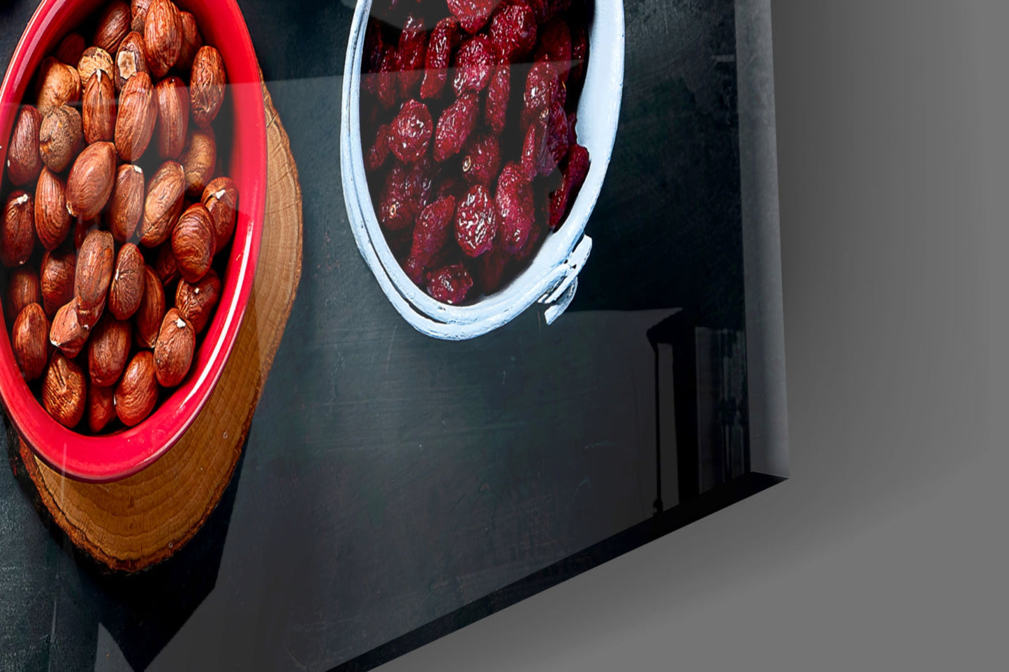Mixed Nuts Glass Wall Art