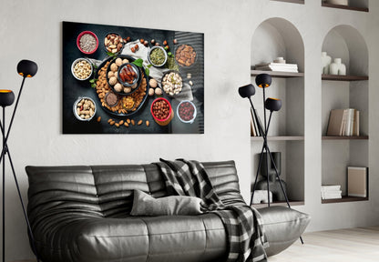 Mixed Nuts Glass Wall Art