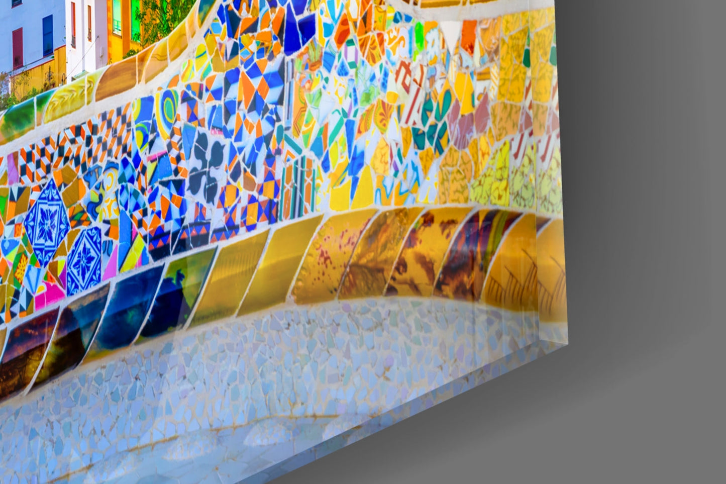 Park Güell Barcelona Glass Wall Art