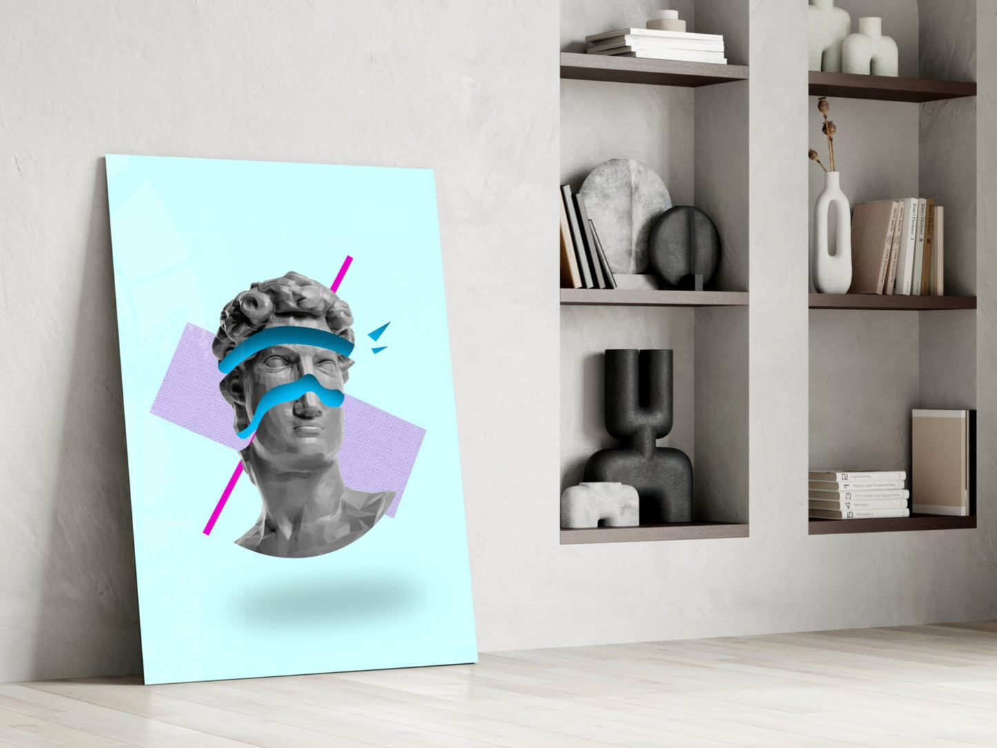 Abstract Art Glass Wall Art