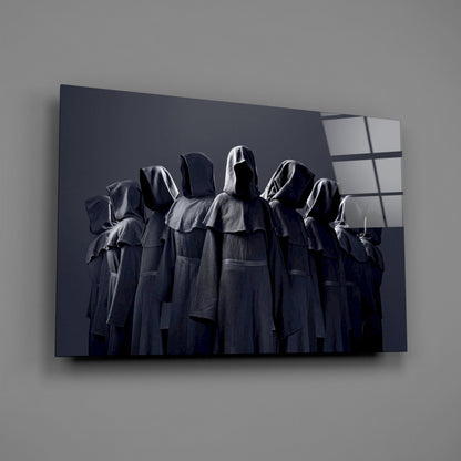 Hooded Coven Glass Wall Art