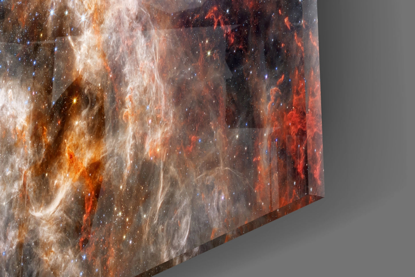 Tarantula Nebula Glass Wall Art