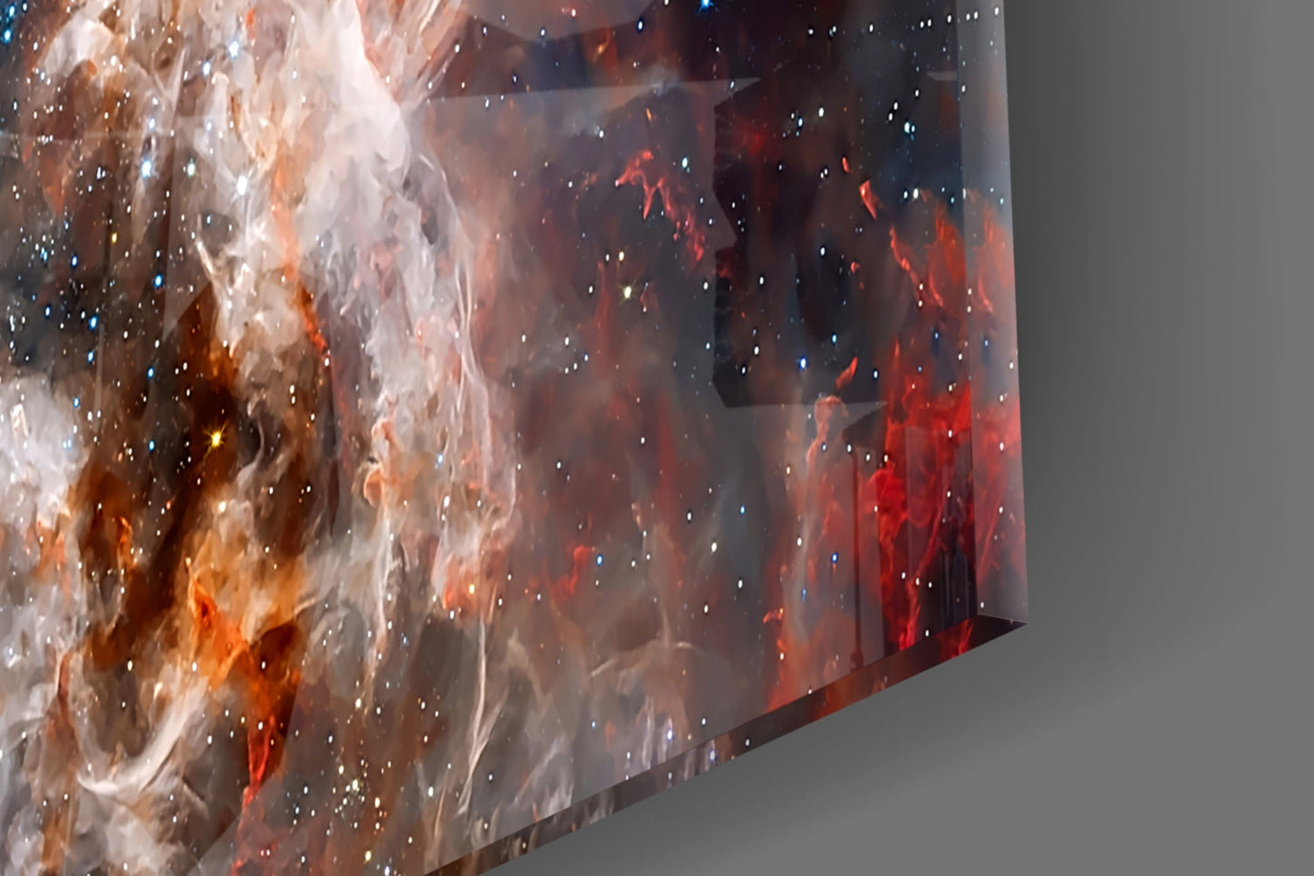 Tarantula Nebula Glass Wall Art