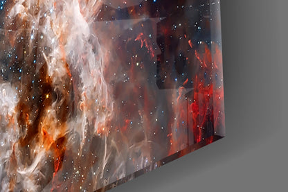 Tarantula Nebula Glass Wall Art
