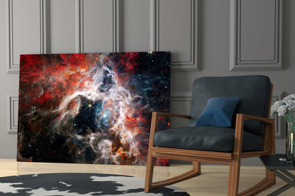 Tarantula Nebula Glass Wall Art