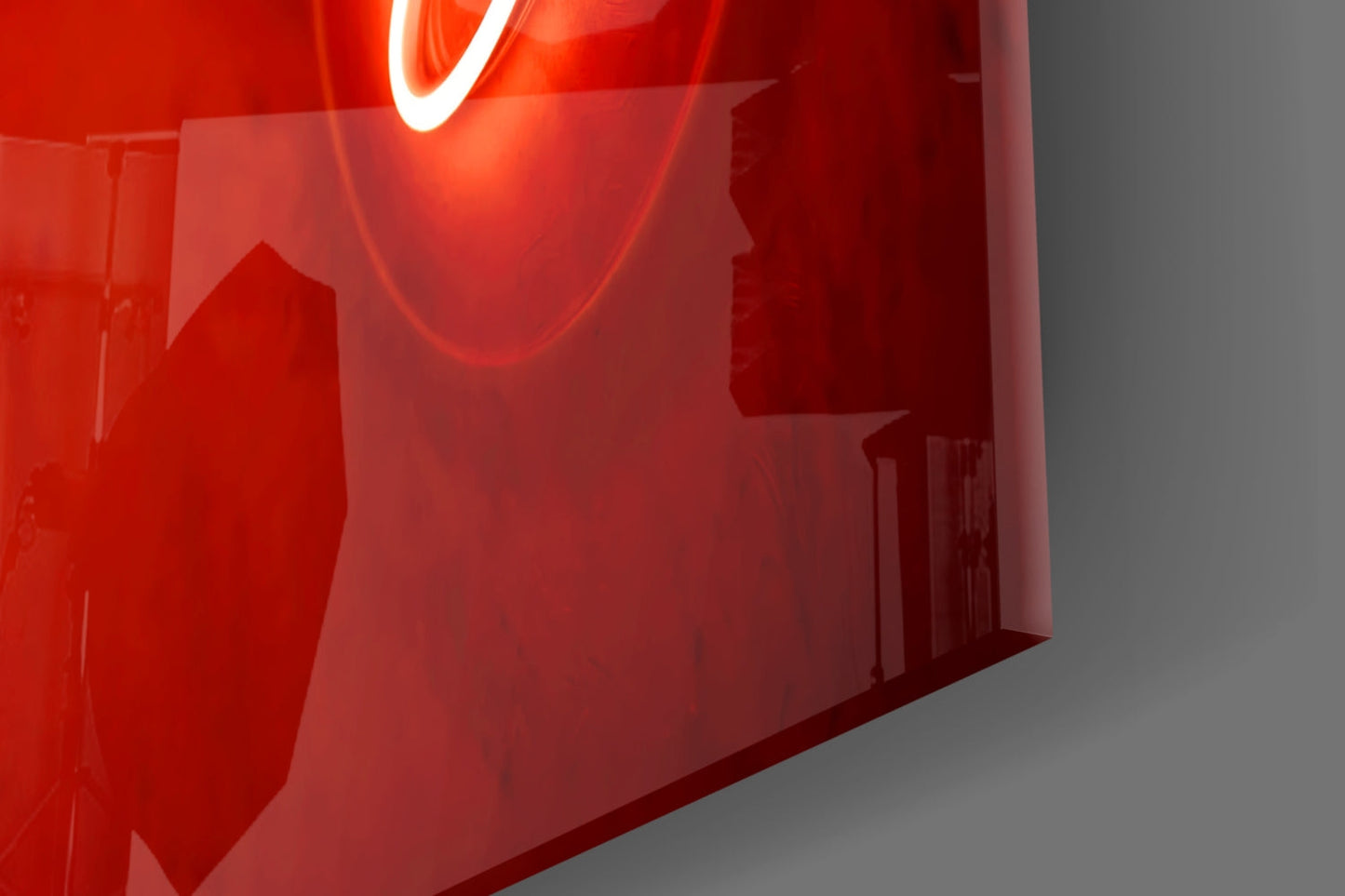 Party Neon Glass Wall Art