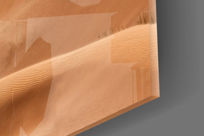 Desert Dune Glass Wall Art
