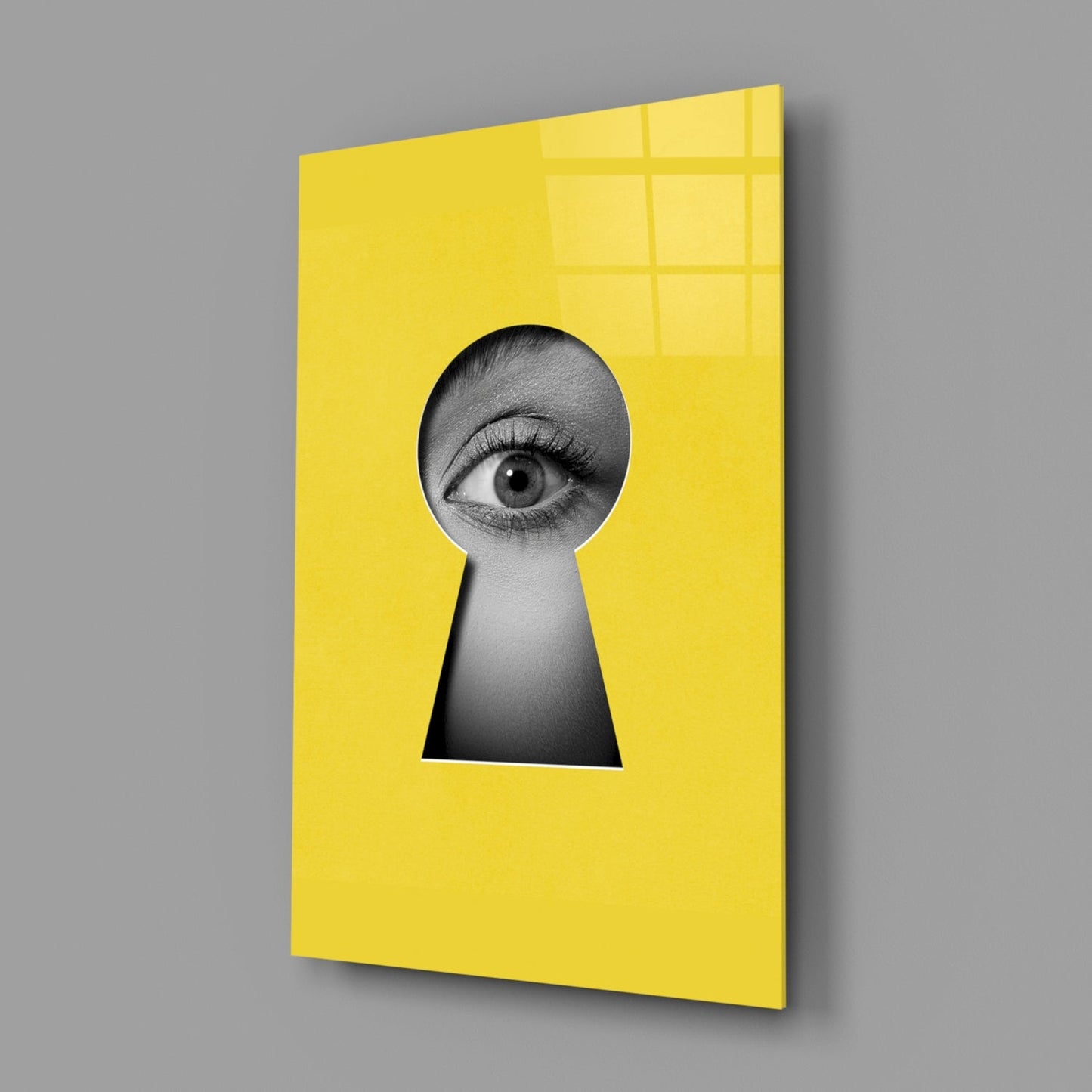 Keyhole Eye Glass Wall Art