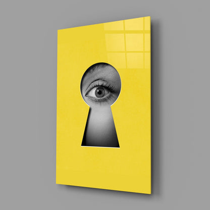 Keyhole Eye Glass Wall Art