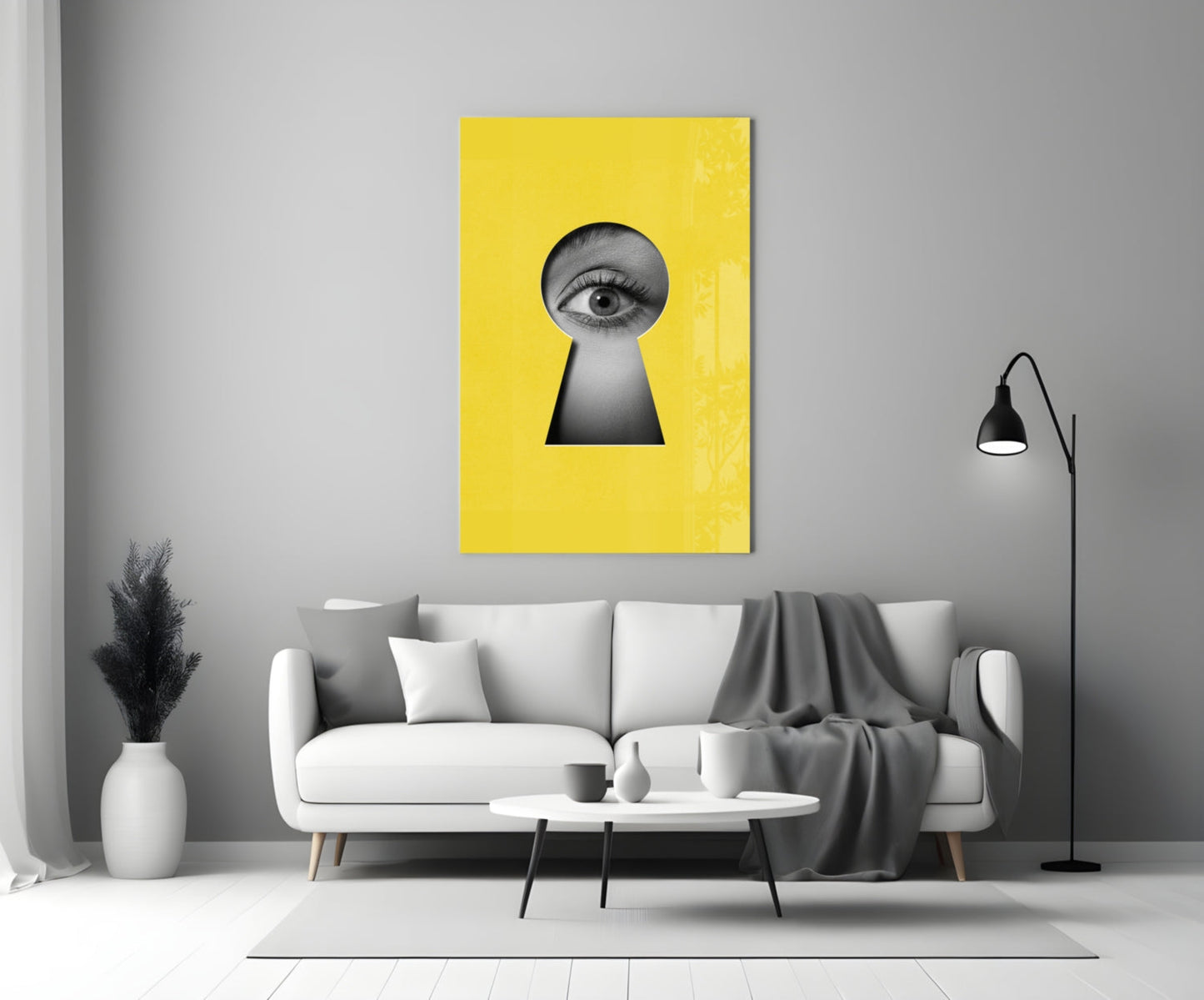 Keyhole Eye Glass Wall Art