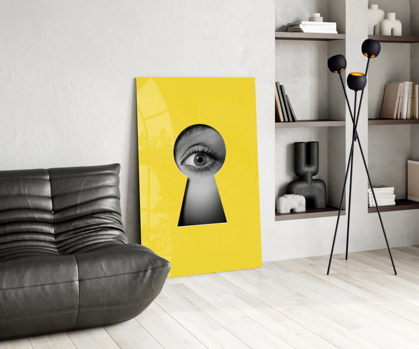 Keyhole Eye Glass Wall Art