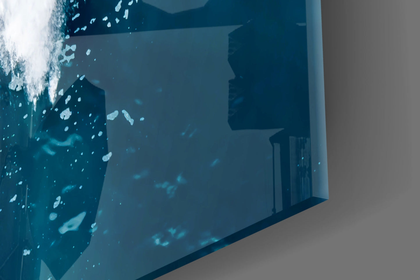 Ocean Wave Glass Wall Art