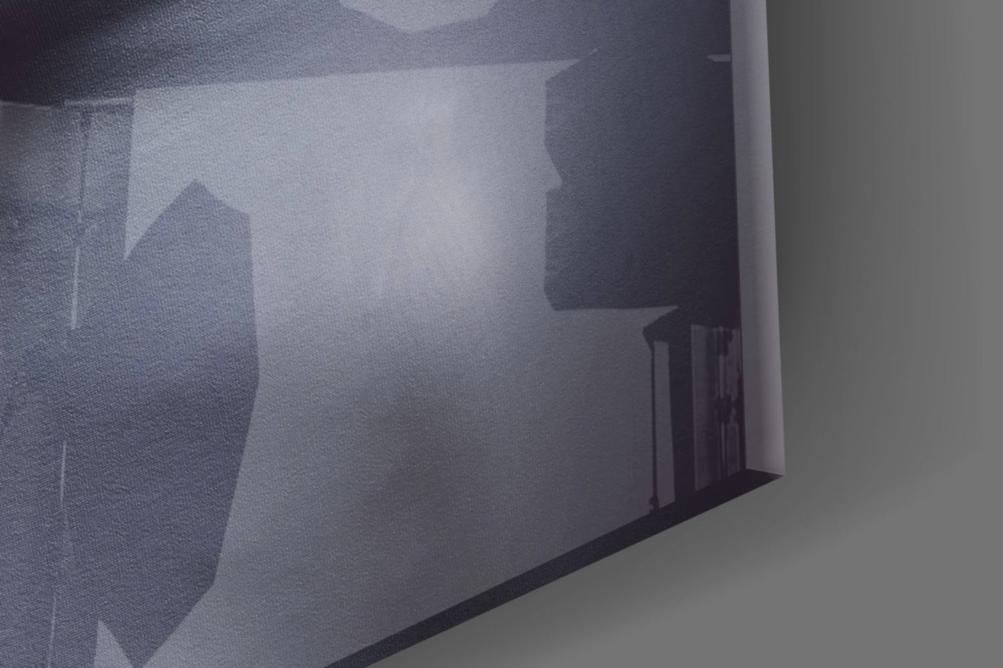 Silent Scream Glass Wall Art