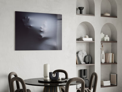 Silent Scream Glass Wall Art