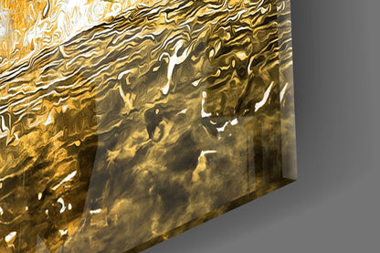 Galloping Herd Glass Wall Art