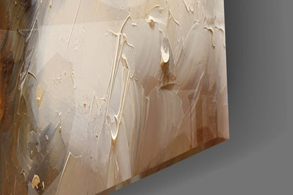 White Stallion Glass Wall Art
