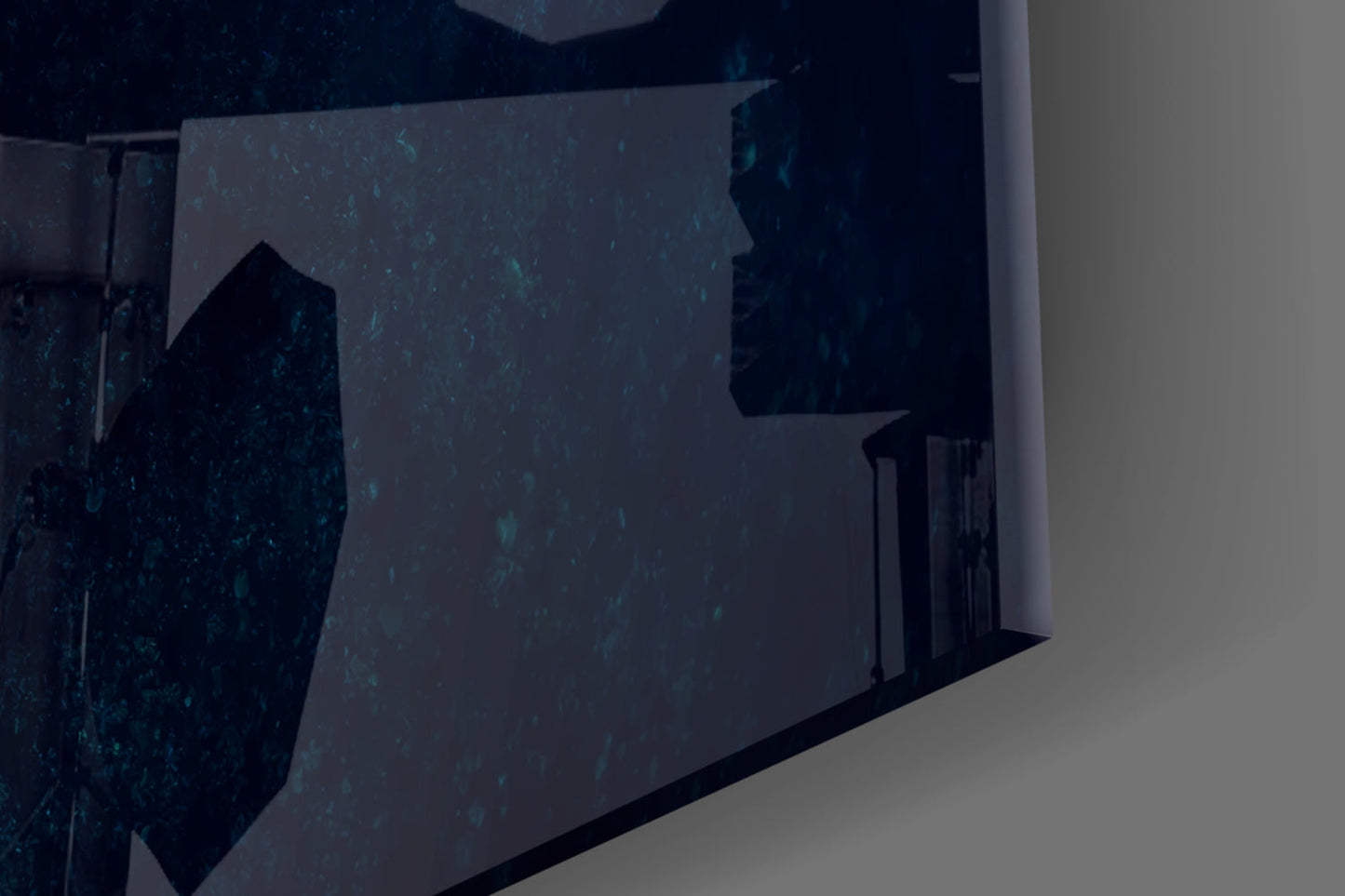 Hawksbill Turtle Glass Wall Art