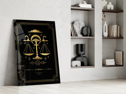 Libra Glass Wall Art